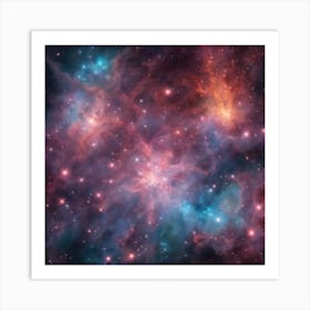 32069 Radiant Nebula, Star Clusters And Gas Clouds Shini Xl 1024 V1 0 Art Print