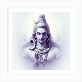 Lord Shiva 19 Art Print