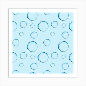 Water Bubbles Art Print