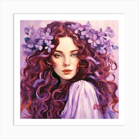 Julie Art Print