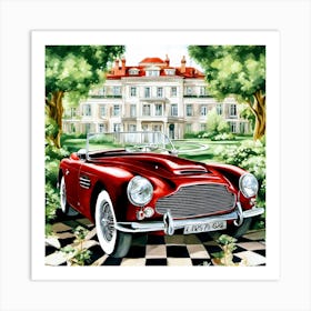 Aston Martin Art Print