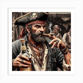 Pirates Of Digital world Art Print