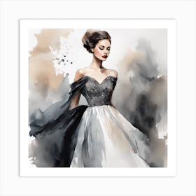 Fashion Illustration 4 Art Print