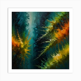 Abstract Painting, Abstract Painting, Abstract Painting Art Print