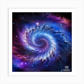 Spiral Galaxy Art Print