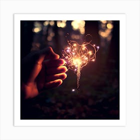 Sparkler Art Print