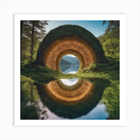 Hole In The Ground Art Print