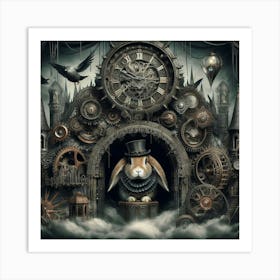 Down The Cyberabbit Hole 5 Art Print