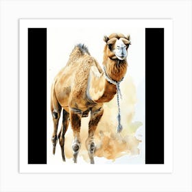 Camel Painting Art Print