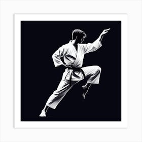 Karate Art Print