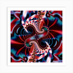 Abstract Fractal Artwork Colorful Art Art Print