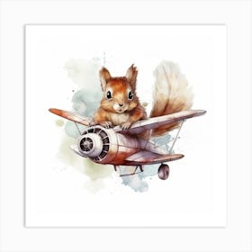 Flying Squirrel Art Print