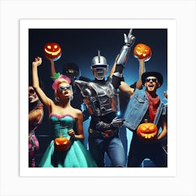 Halloween Party13 Art Print