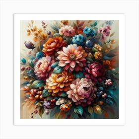 Flowers In A Vase Art Print