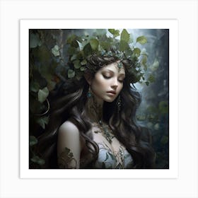 Elven Woman Art Print