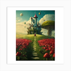 Fairytale Castle 2 Art Print