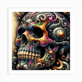 Skullphoria Art Print