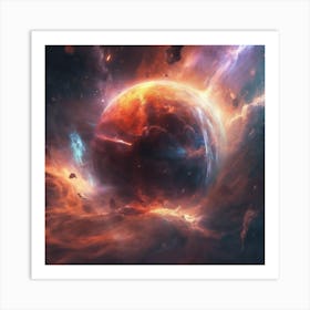 Space - Wallpaper Art Print