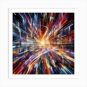 Abstract Abstract - Abstract Stock Videos & Royalty-Free Footage Art Print