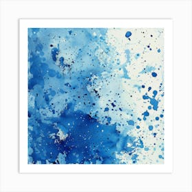 Abstract Watercolor Painting 40 Art Print