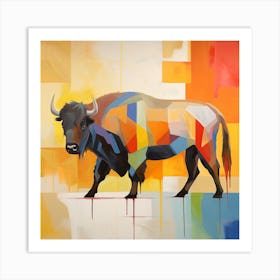 Bison Art Print