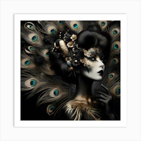 Peacock 14 Art Print