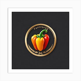 Pepper Pepper Logo Art Print