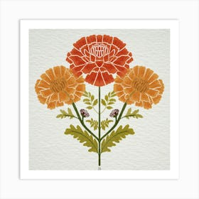 Carnations Art Print