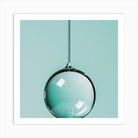 Glass Sphere Art Print