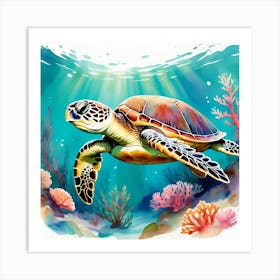 Ocean Bliss Art Print