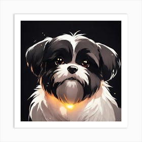 Shih Tzu 5 Art Print