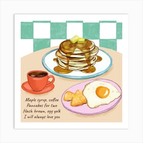 Pancakes For Two Poster