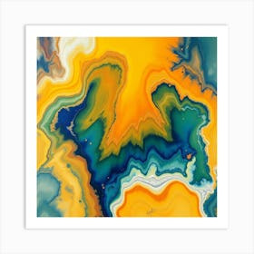 Abstract Painting 45 Art Print