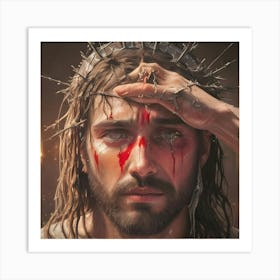 Crucifixion Of Jesus Art Print