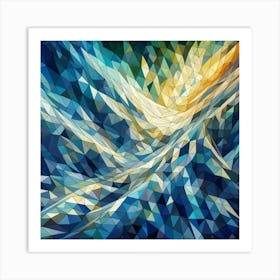 Abstract Painting 4 Art Print