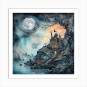 Fairytale Castle Art Print