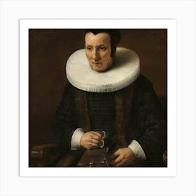 Rembrandt Van Rijn An Old Lady With A Book Art Print