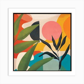 Sunrise Garden 9 Art Print