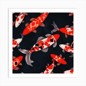 Koi Fish 112 Art Print