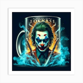 Joker - Mug Art Print