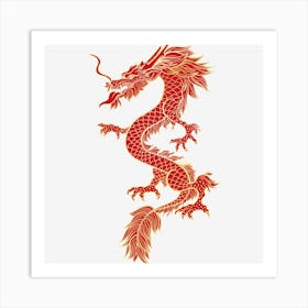 dragon 6 Art Print