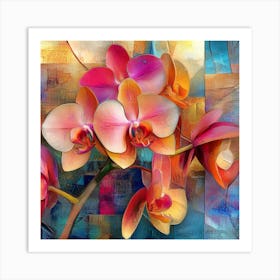 Orchids 17 Art Print