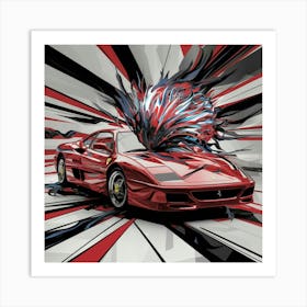 Ferrari F430 Art Print