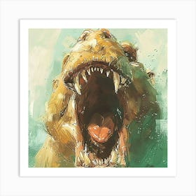 T-Rex Dinosaur Art Art Print