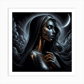 Ethereal Woman 2 Art Print