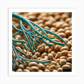 Savoy Beans Art Print