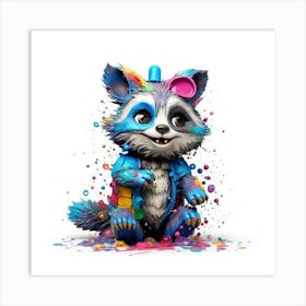 Raccoon Art Print