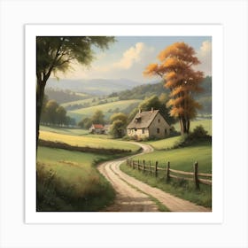 Country Road art print 4 Art Print