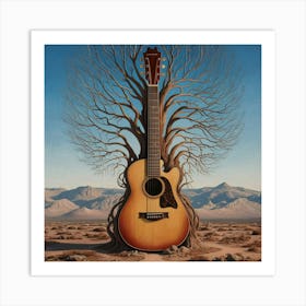 Acoustic Guitar Art Print