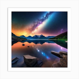 Milky Way 9 Art Print